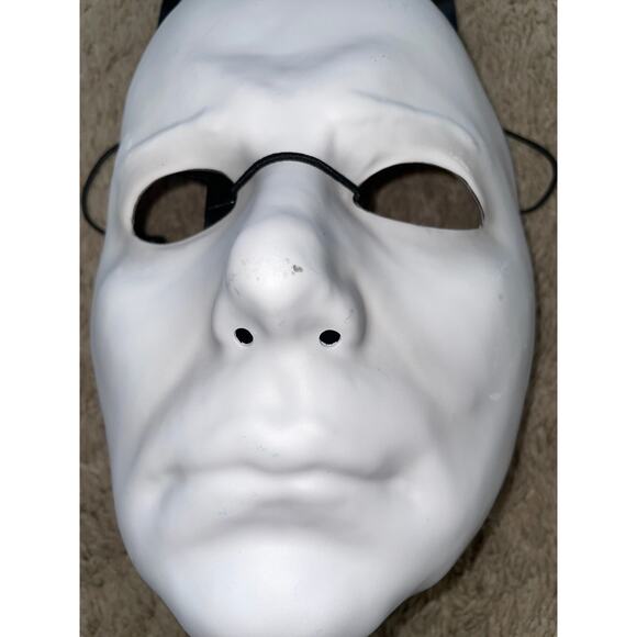 HALLOWEEN II MICHAEL MYERS VACUFORM MASK HALLOWEEN COSTUME NEW FLAWS - Picture 3 of 6